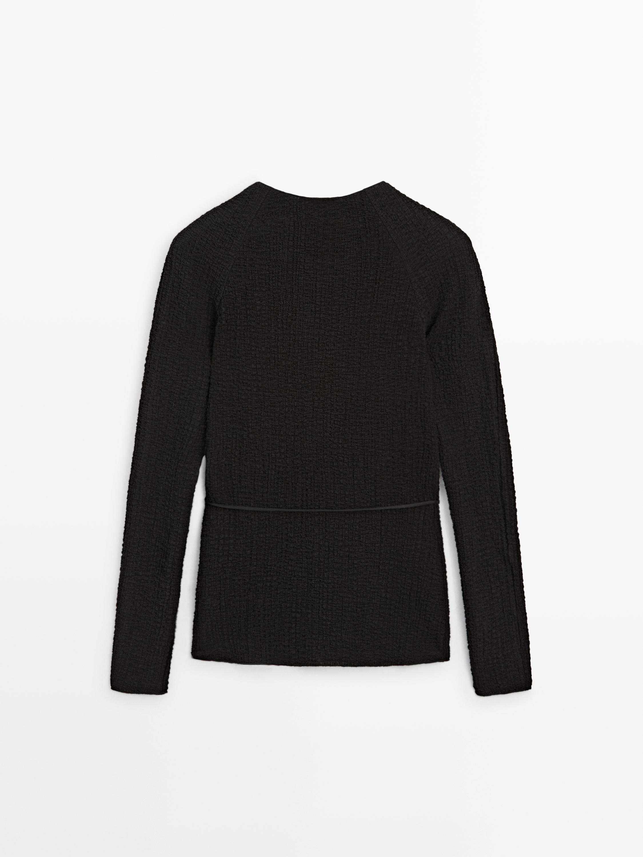 T-shirt with tie detail